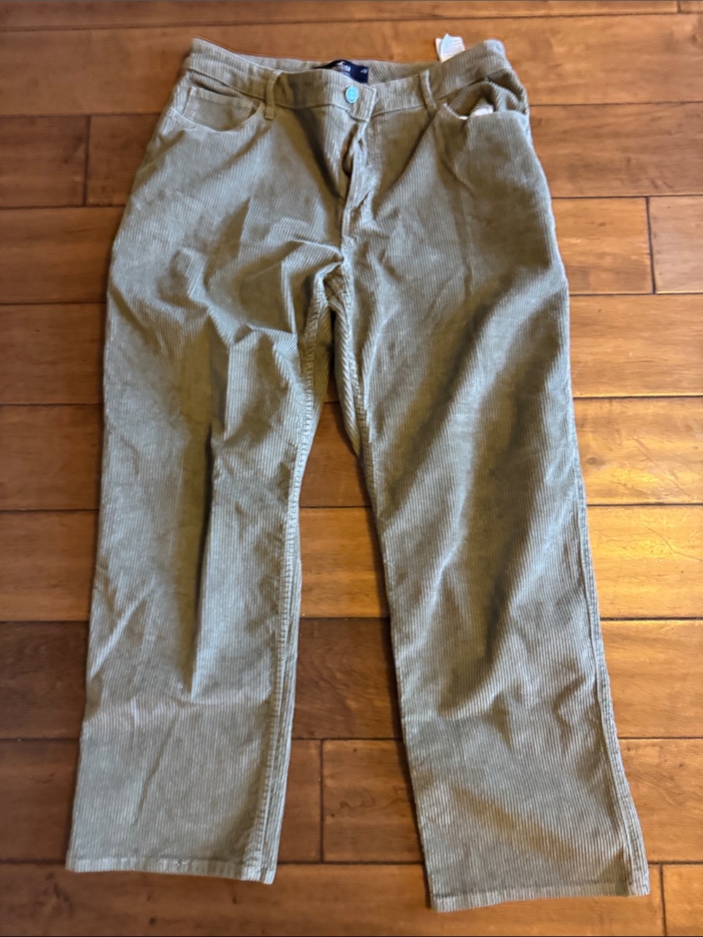 Hollister Men's Corduroy Pants in Light Tan Mens 31w